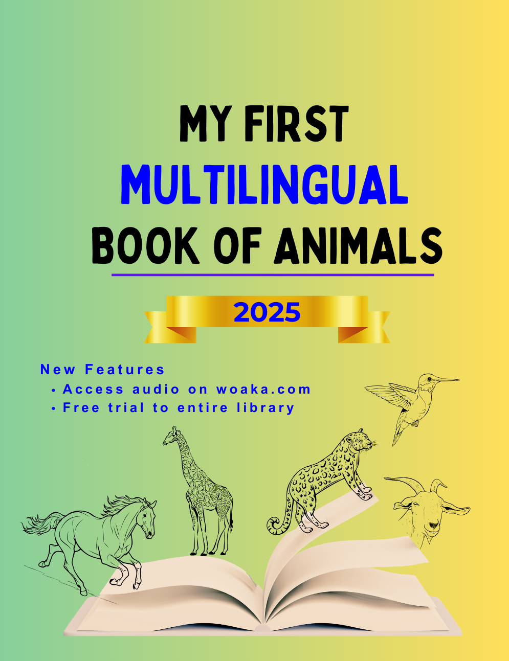 Download My First Multilingual Book of Animals and Print